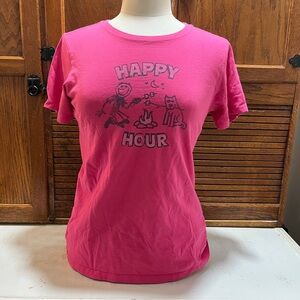 Pink Graphic T-Shirt